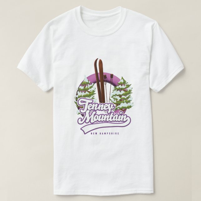 Neues hampshire-Logo auf dem Tenney-Berg T-Shirt (Design vorne)