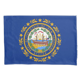 Neues Hampshire State Flag Print Patriotc Kissenbezug