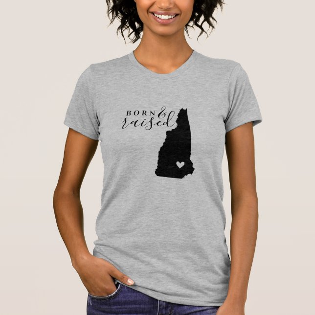 Neues Hampshire-T-Shirt für Geborenen und erhöhten T-Shirt (Vorderseite)