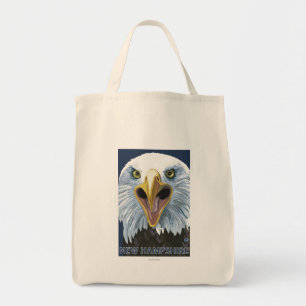 Neues HampshireEagle herauf nahes Tragetasche