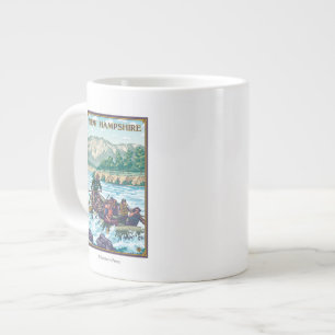 Neues HampshireRiver, das Szene flößt Jumbo-Tasse