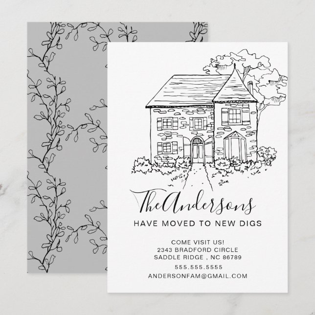 Neues Haus | Ankündigung (Vorne/Hinten)