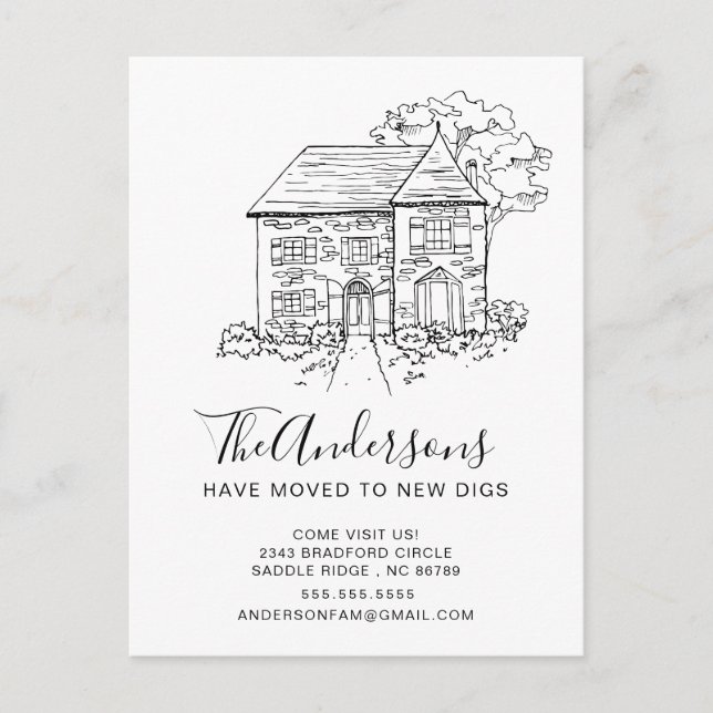 Neues Haus | Ankündigung (Vorderseite)