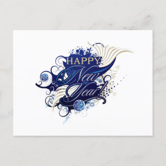 Neues Jahr 2022 Postkarte