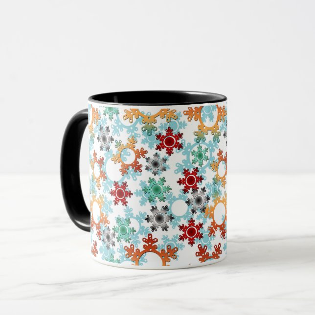 Neues Jahr Dekoration, Weihnachten, Neues Jahr, Sc Tasse (Vorderseite Links)