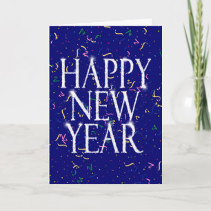 Neues Jahr Feiertagskarte