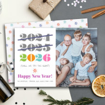 Neues Jahr Funny Third Time - ein Charm Modernes F