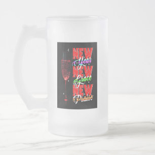 Neues Jahr Neue Gnade Neues Lob Mattglas Bierglas