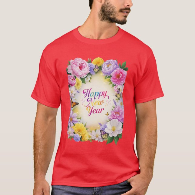 Neues Jahr, neue Möglichkeiten T-Shirt (Vorderseite)