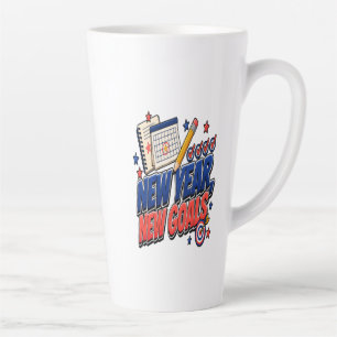 Neues Jahr, neue Ziele Milchtasse