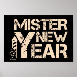 NEUES JAHR VERMISTERN POSTER