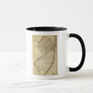 Neues JerseyPanoramic MapNew Jersey Tasse