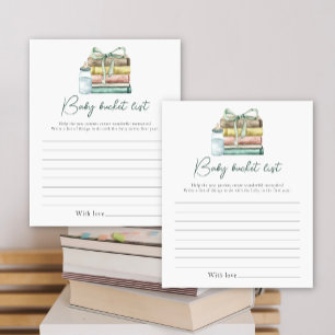 Neues Kapitel Baby Shower - Baby-To-Do-Liste