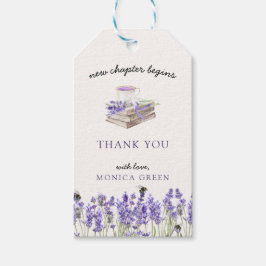 Neues Kapitel beginnt Bücher Lavender Girl Baby Du Geschenkanhänger