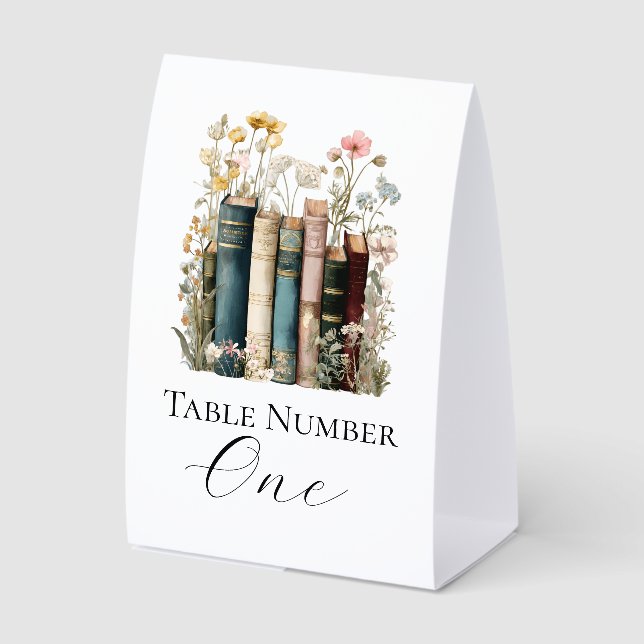 Neues Kapitel Beginnt Karten & Geschenke Tischaufsteller (Vorderseite)