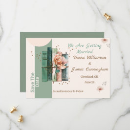 Neues Kapitel Beginnt Merke Dir den Termin Save The Date