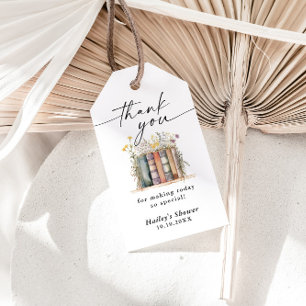 Neues Kapitel Beginnt Wildblume Brautparty Geschenkanhänger