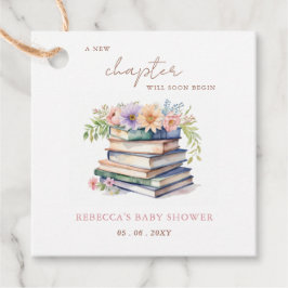 Neues Kapitel Geschichte Buch Gender Neutral Baby Geschenkanhänger