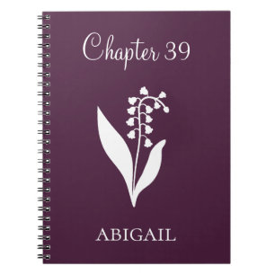 Neues Kapitel Journal Lilly Mai Geburtsblume Notizblock