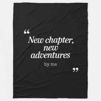 Neues Kapitel, Neues Adventures Design von mir Fleecedecke