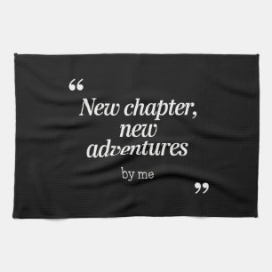 Neues Kapitel, Neues Adventures Design von mir Geschirrtuch