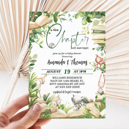 Neues Kapitel Storybook Kinderdusche Einladung