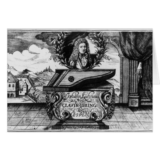 Neues Klavier üben, 1689 (Vorderseite (Horizontal))