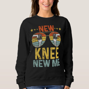 Neues Knie Neues Ich Kniegelenkersatz-Operation Sweatshirt
