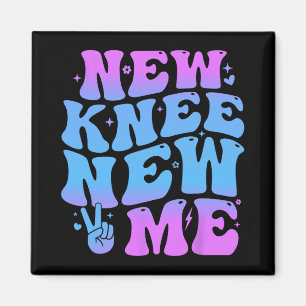 Neues Knie Neues Ich Lustige Knieersatz-Operations Magnet