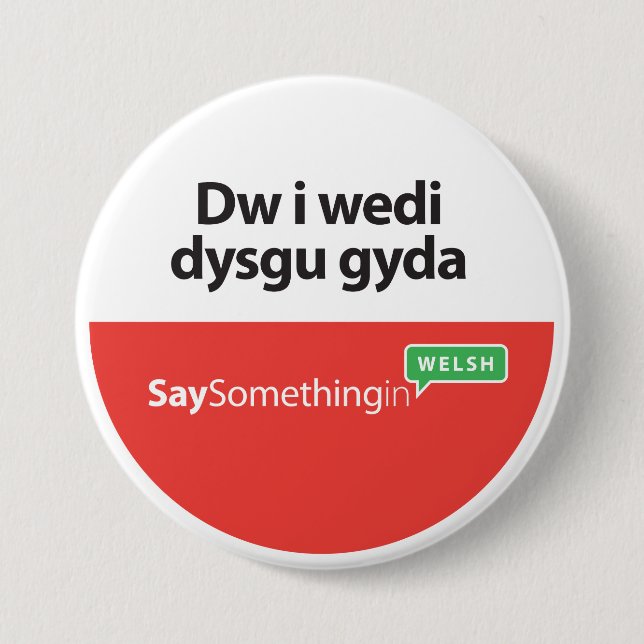 Neues Lautsprecher-Abzeichen Button (Vorderseite)