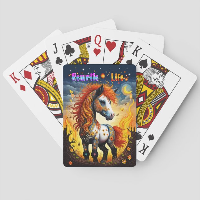 Neues Leben schreiben Spielkarten (Rückseite)