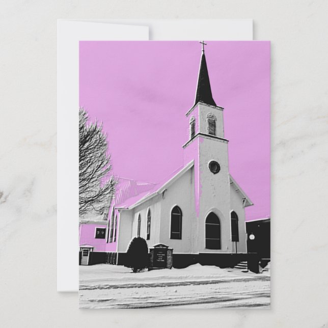 Neues Licht Einladung (Vorderseite)