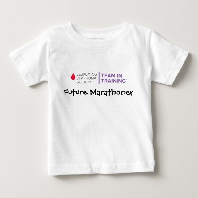 Neues Logo des zukünftigen Marathoner-TNT Baby T-shirt (Vorderseite)