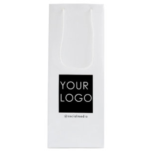 Neues Logo für Berufliche Unternehmen Geschenktüte Für Weinflaschen