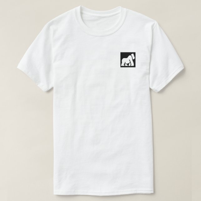 Neues Logo für Gorilla Emoji T-Shirt (Design vorne)