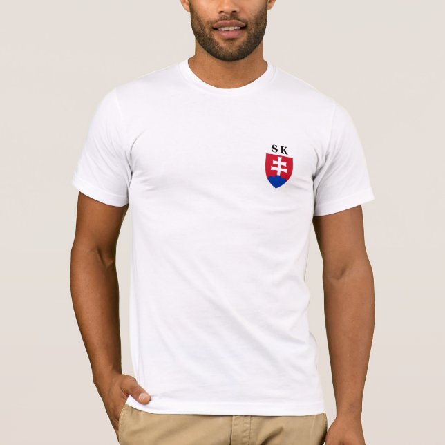 NEUES LOGO SLOWAKEI! T-Shirt (Vorderseite)
