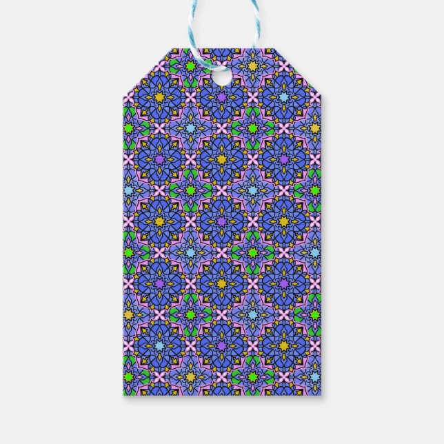 Neues Mandala 2 Geschenkanhänger (Vorderseite)