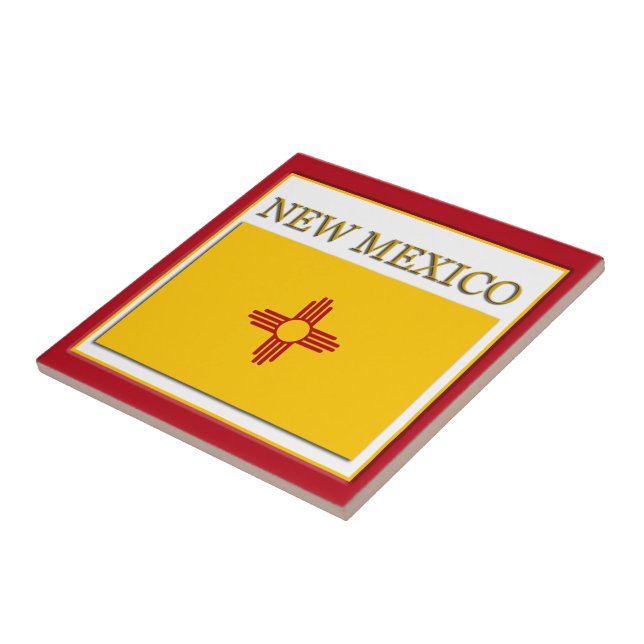 Neues mexikanisches Flag Design Tile Fliese (Seite)