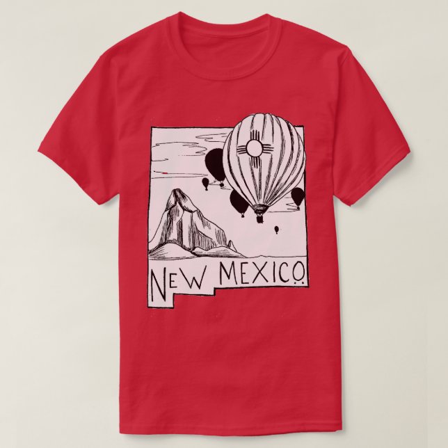 Neues Mexiko 6 T-Shirt (Design vorne)