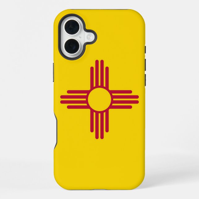 Neues Mexiko iPhone 16 Plus Hülle (Rückseite)