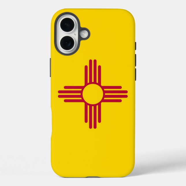 Neues Mexiko iPhone 16 Plus Hülle (Rückseite)