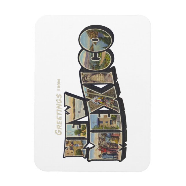 Neues Mexiko Magnet (Vertikal)