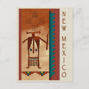 Neues Mexiko Postkarte
