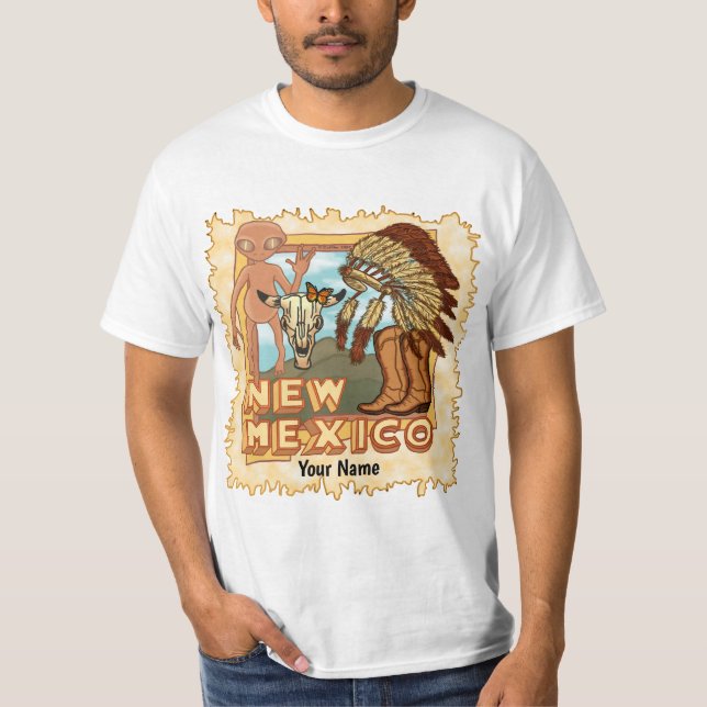 Neues Mexiko T-Shirt (Vorderseite)