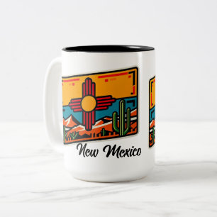 Neues Mexiko Zweifarbige Tasse