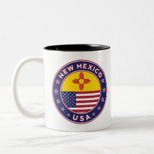 Neues Mexiko Zweifarbige Tasse