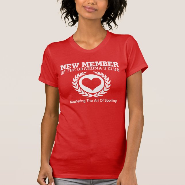 Neues Mitglied des VEREINS der GROSSMUTTER T-Shirt (Vorderseite)