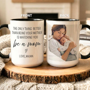 Neues Muttigeschenk von Mama Personalisiertes Foto Tasse