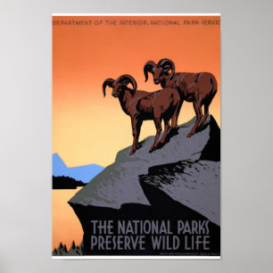 Neues Nationalparkplakat Poster