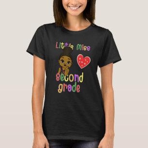 Neues Niedliches Schwarzes Mädchen der zweiten Gra T-Shirt